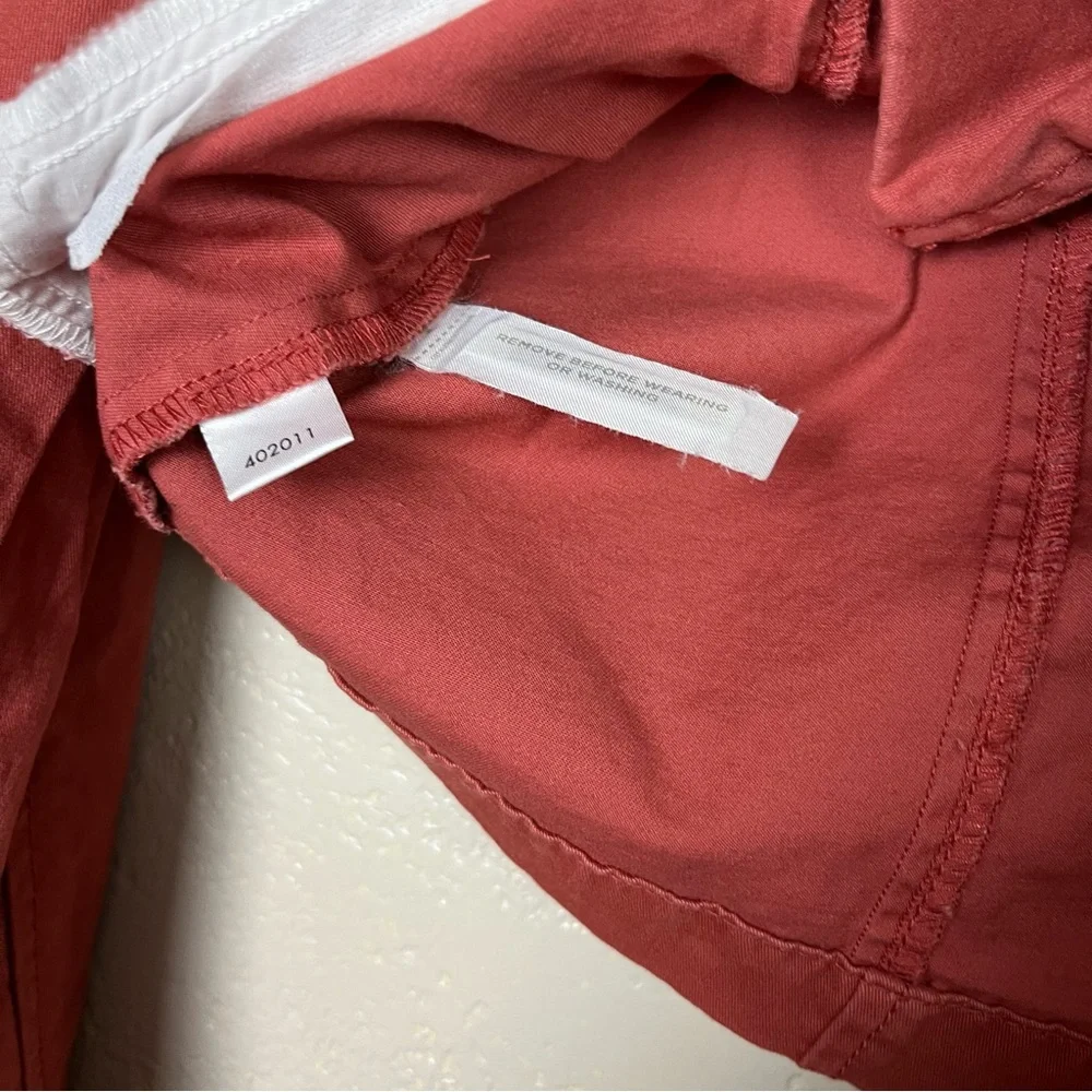 Ann Taylor Loft Moto Jacket - Rust‎ long sleeve full zip size M